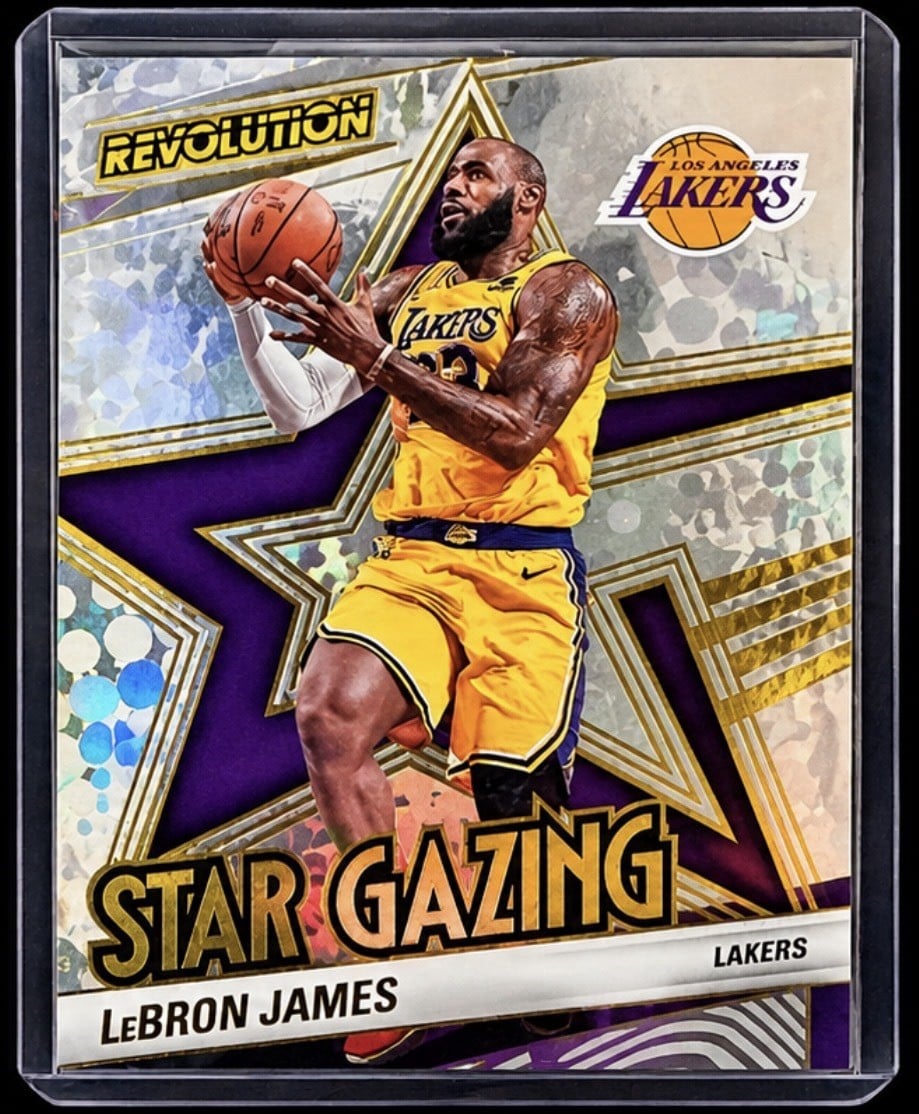 76ers Lot (3) - Edgecombe RC, LeBron, Maxey Red Cracked Ice
