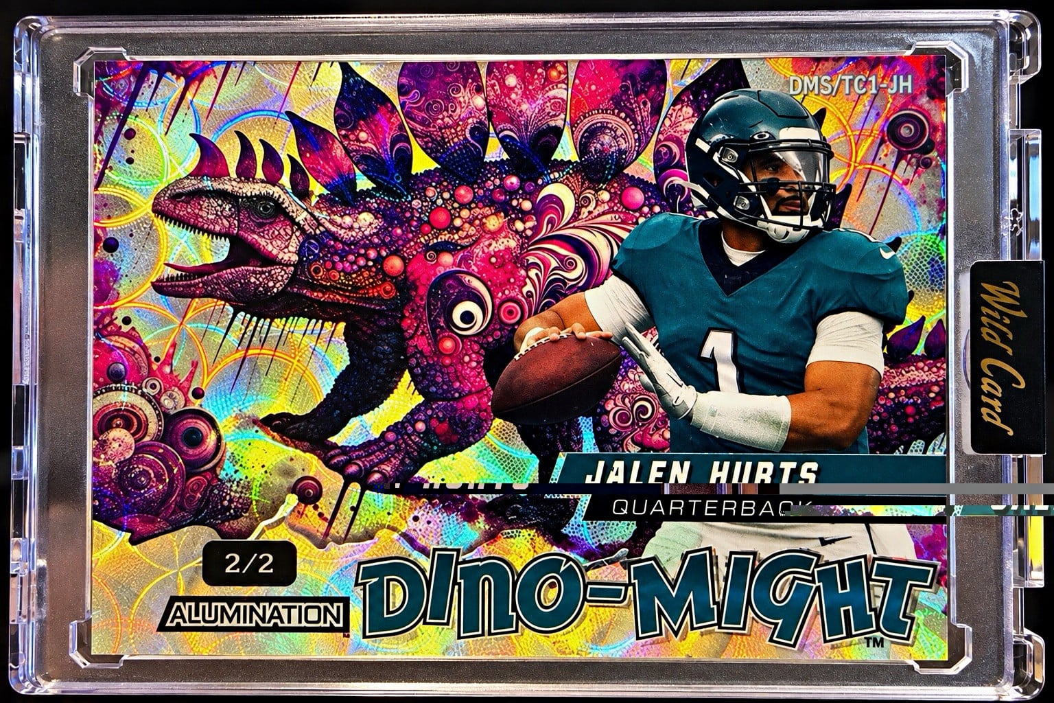 Jalen Hurt 2023 2/2 !!!  Dino-Might Wild Card