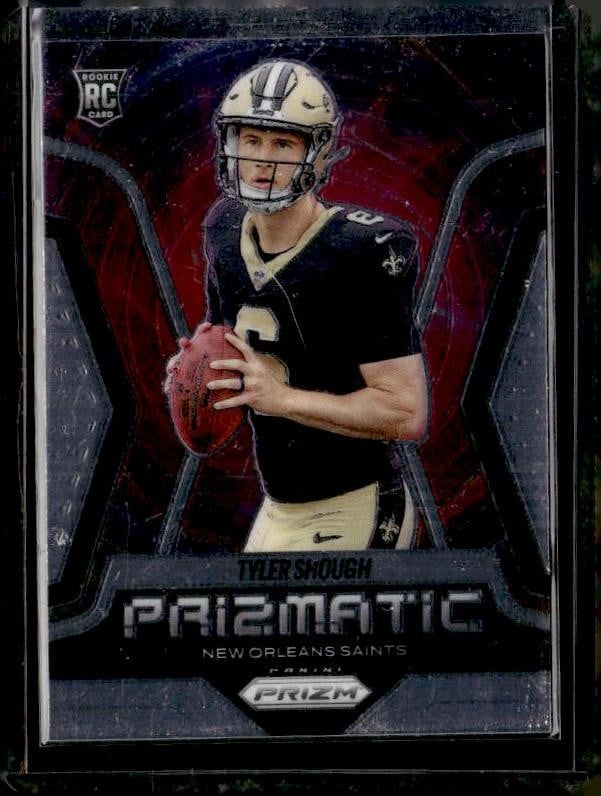 2025 Panini Prizm #16 Tyler Shough Prizmatic