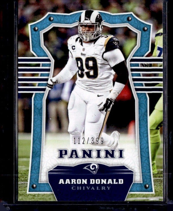 2017 Panini #75 Aaron Donald Chivalry #/399