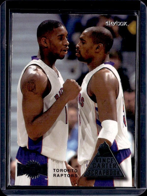 1999-00 Metal #7 VC Vince Carter / Tracy McGrady Vince Carter Scrapbook