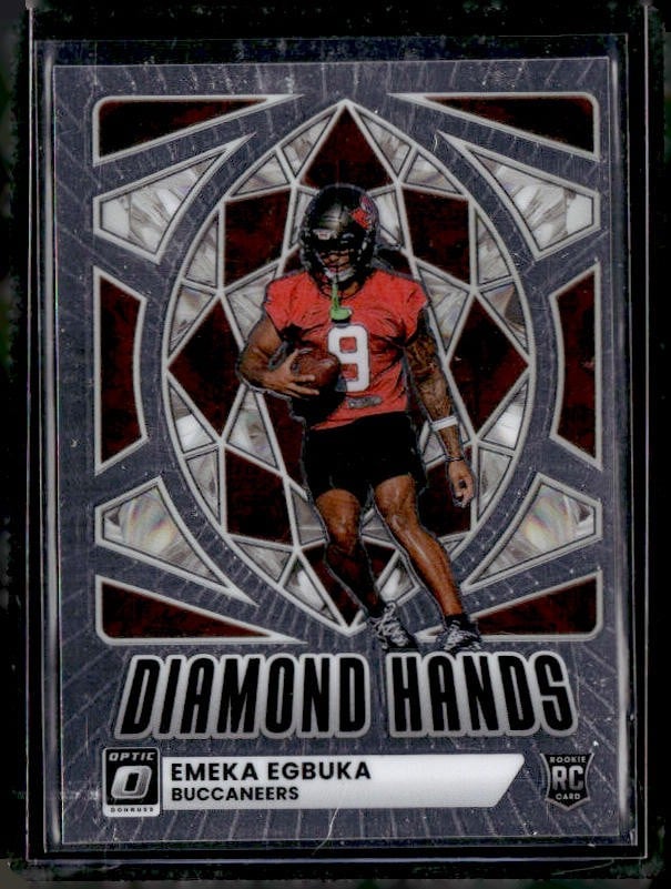 2025 Donruss Optic #4 Emeka Egbuka Diamond Hands