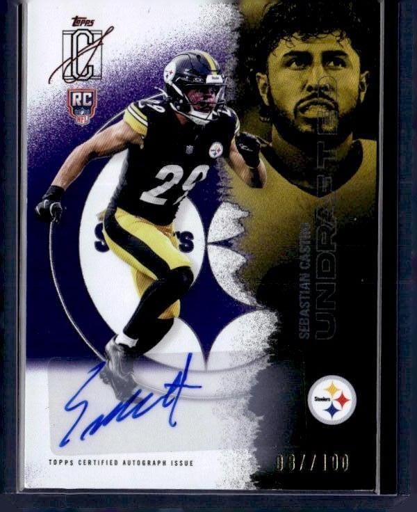 2025 Topps Signature Class #193 Sebastian Castro Autographs Purple #/100