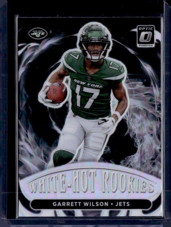 2022 Donruss Optic #WHR-3 Garrett Wilson White Hot Rookies