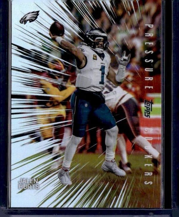 2026 Topps Flagship #PC-28 Jalen Hurts Pressure Cookers