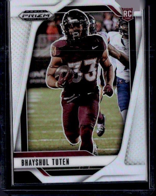 2025 Panini Prizm Draft Picks #66 Bhayshul Tuten Prizm Silver