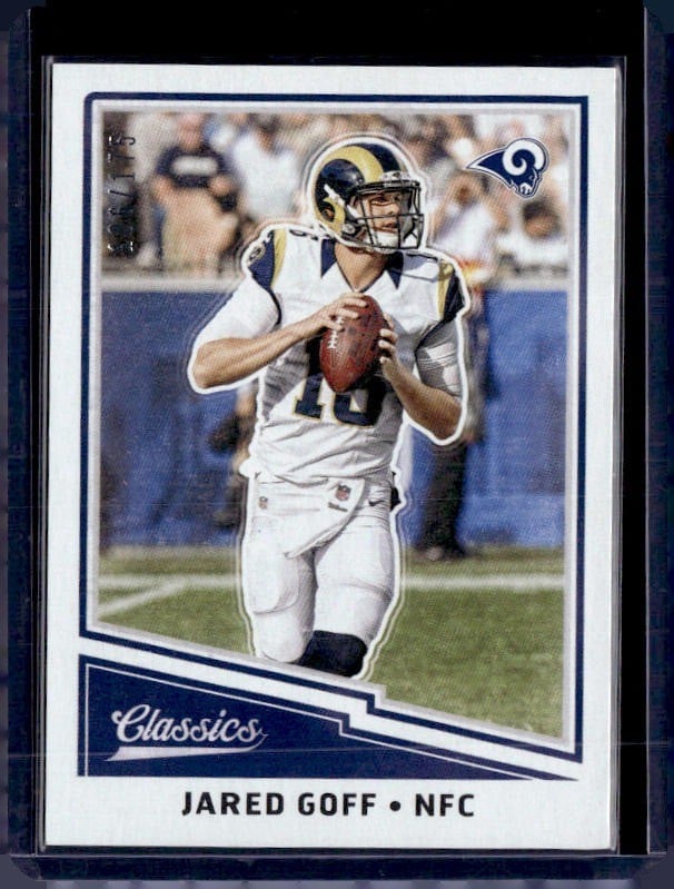 2017 Panini Classics #95 Jared Goff Blue Back #/175