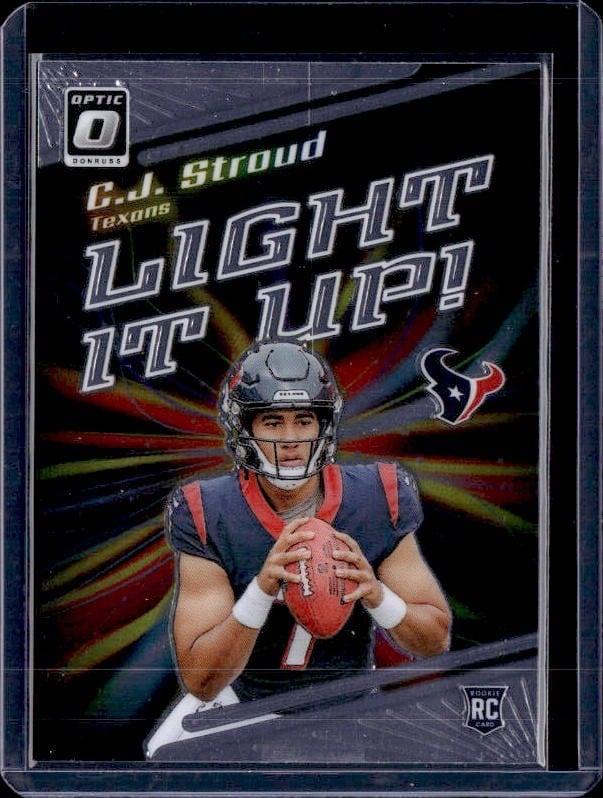 2023 Donruss Optic #LU-CS C.J. Stroud Light It Up!