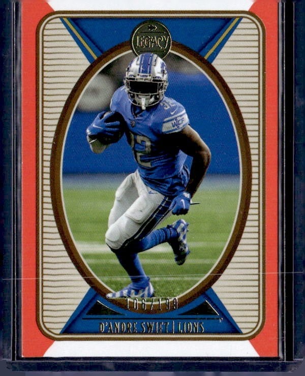 2022 Panini Legacy #31 D'Andre Swift Orange #/199