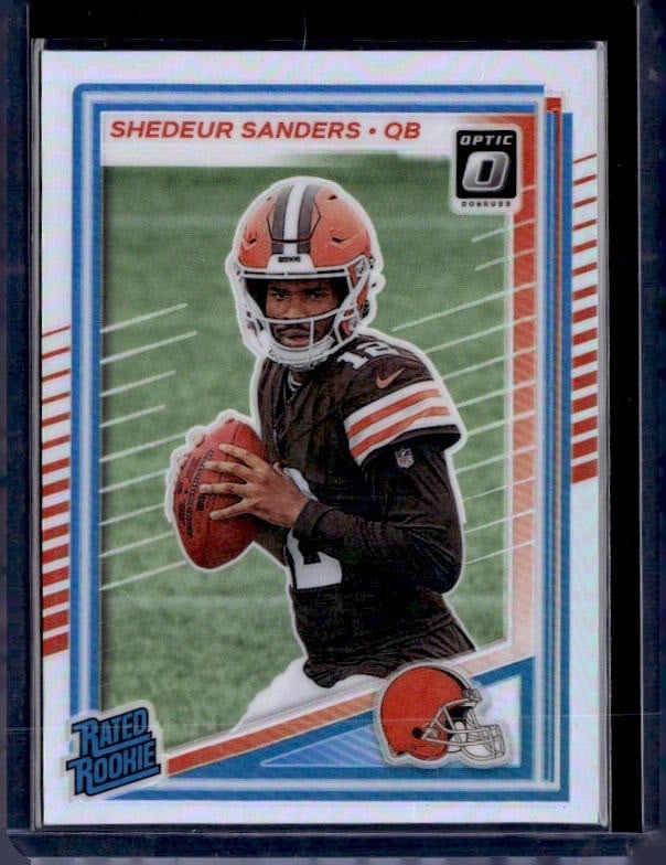 2025 Donruss Optic #203 Shedeur Sanders Holo