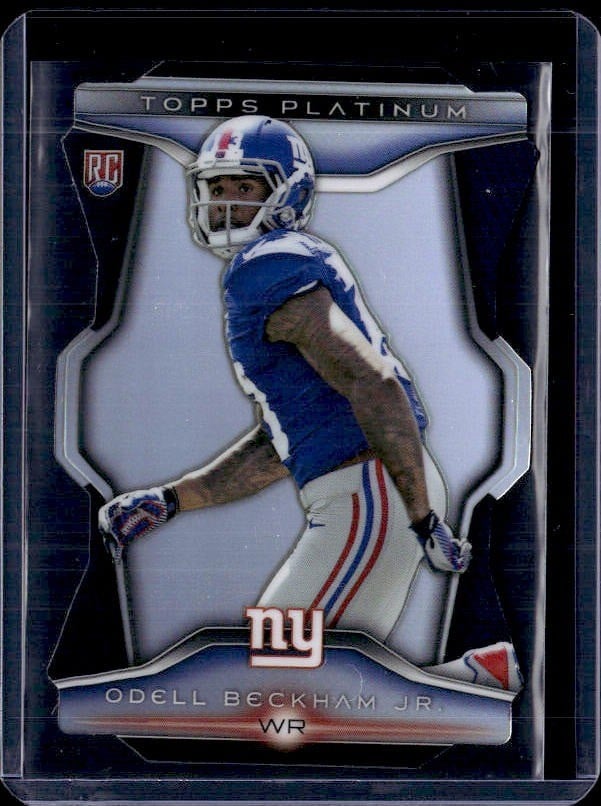 2014 Topps Platinum #PDC-OB Odell Beckham Jr. Rookie Die Cut