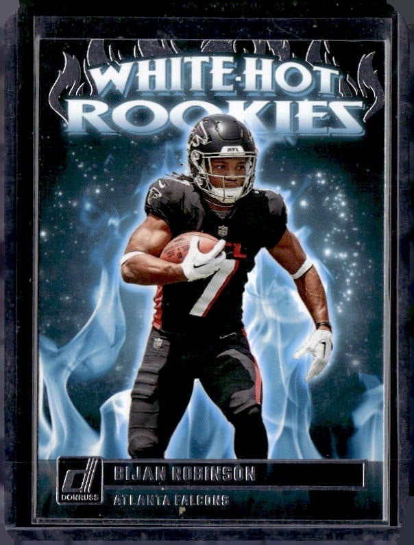 2023 Donruss #WHR-2 Bijan Robinson White Hot Rookies