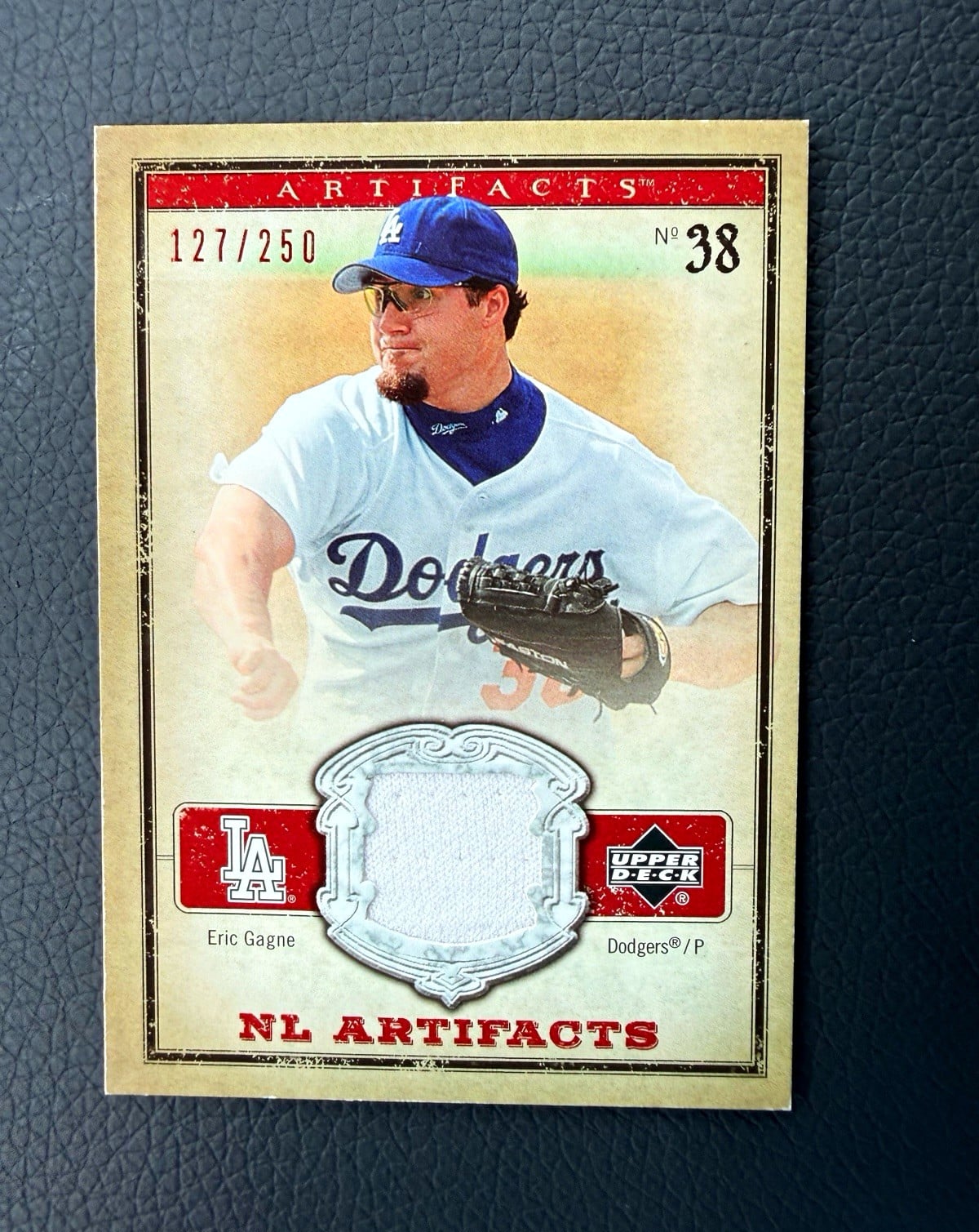 Eric Gagne Upper Deck 2006 Artifacts Jersey Memorabilia Red #NL-EG /250