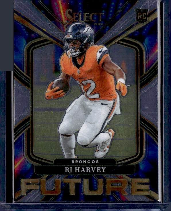 2025 Panini Select #5 RJ Harvey Select Future