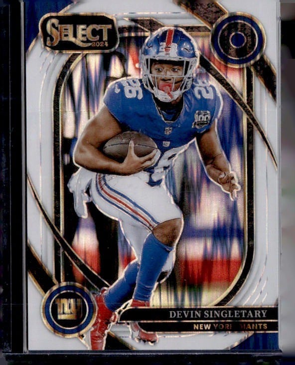 Devin Singletary #/199 Prizm Shock 2024 Panini Select #250