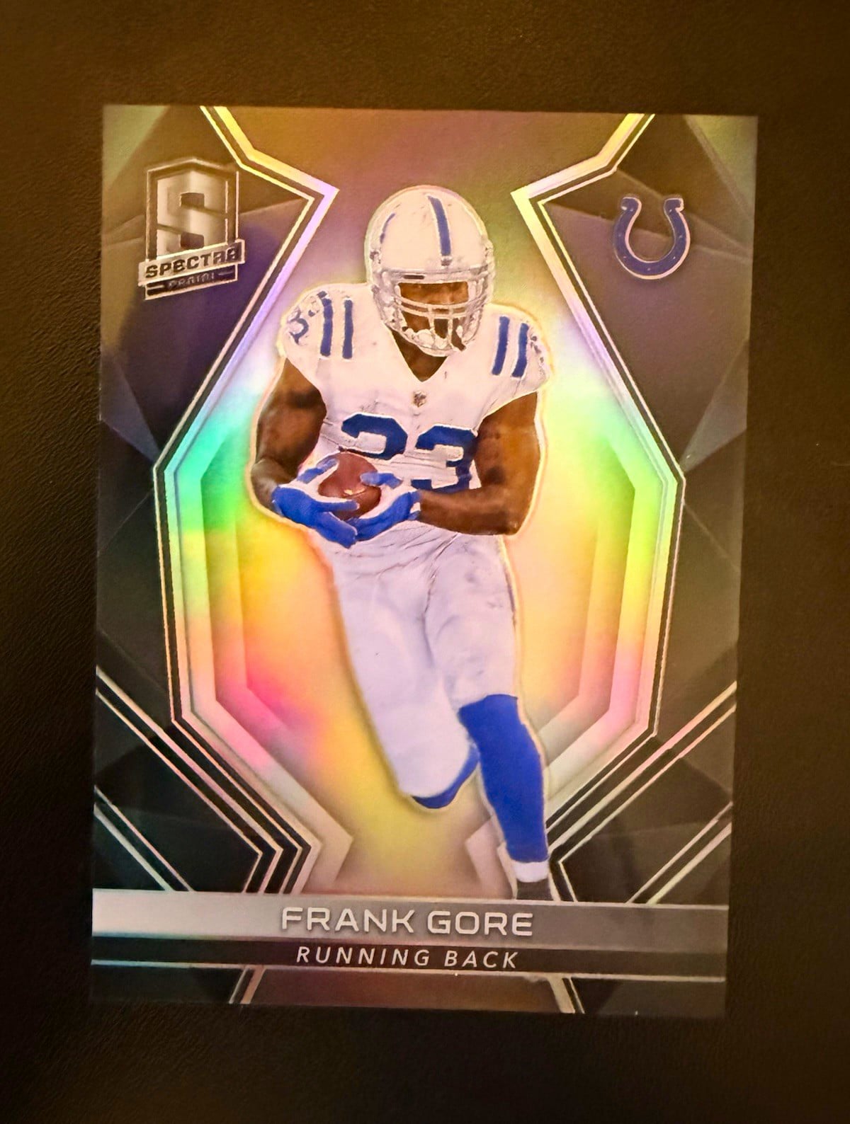 Panini 2017 Spectra Football Frank Gore Colts #113 Serial #/99