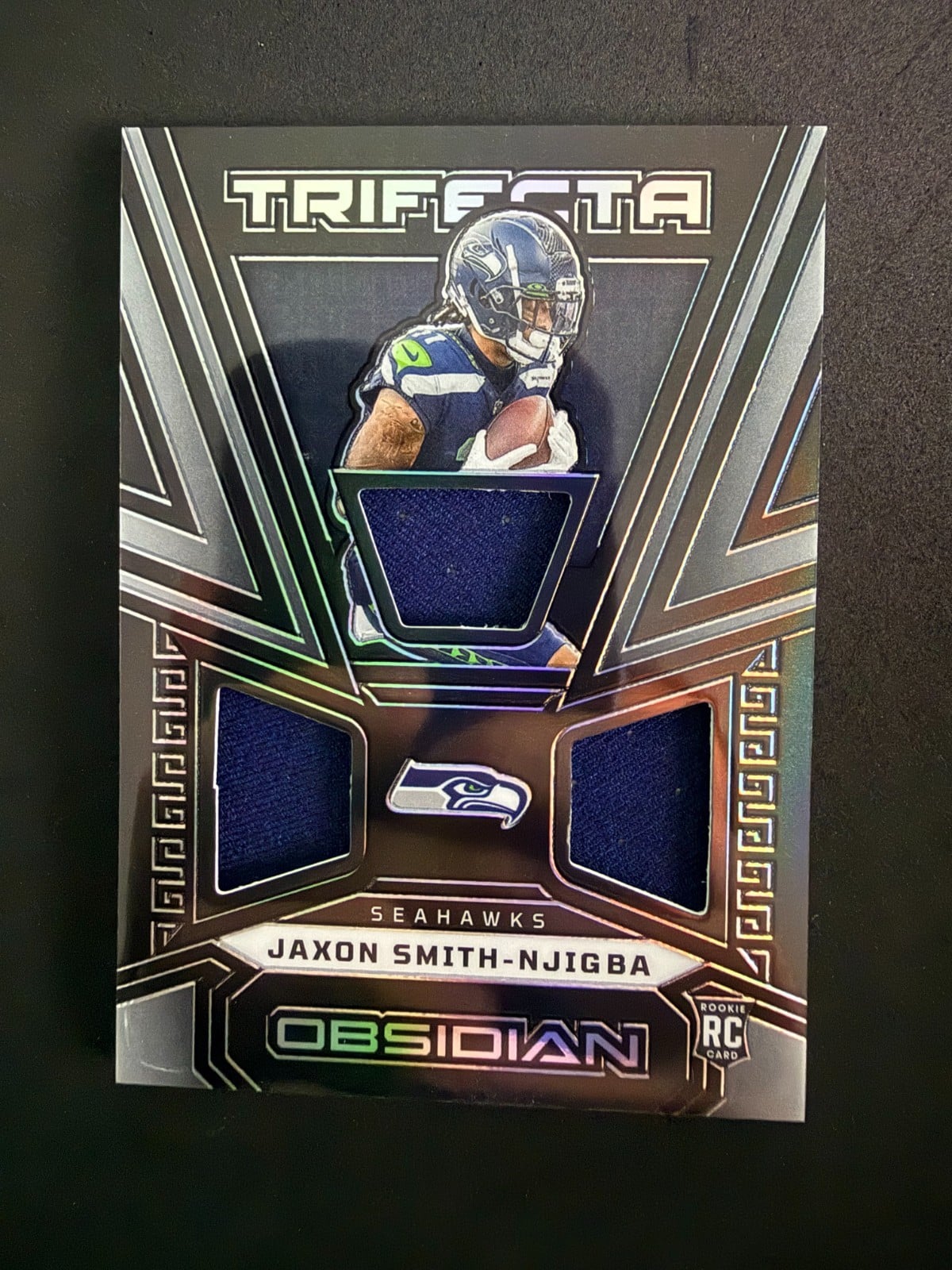 2023 Panini Obsidian Jaxon Smith-Njigba #TRI-JSN /199