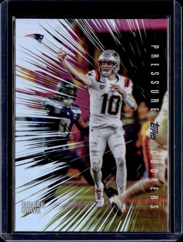2026 Topps Flagship #PC-5 Drake Maye Pressure Cookers