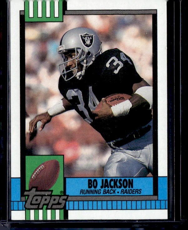 Bo Jackson 1990 Topps Disclaimer Back #285