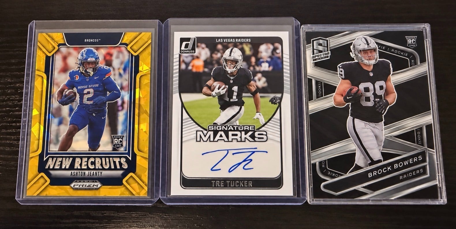 Raiders Lot!  Brock Bowers RC | Tre Tucker Auto | Ashton Jeanty Gold Ice RC