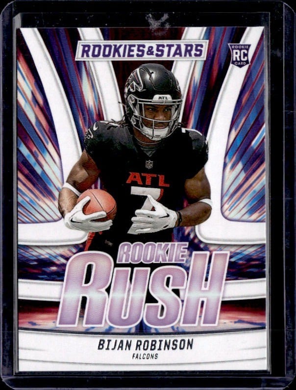 2023 Panini Rookies & Stars #RR-2 Bijan Robinson Rookie Rush