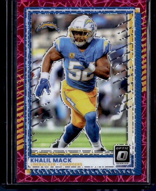 Khalil Mack Pink #/99 - 2025 Donruss #68