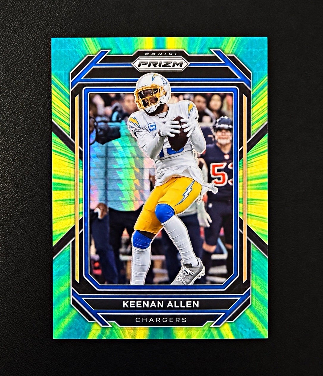 Panini 2022 Prizm Keenan Allen #151 Hyper Prizm Serial Numbered /175