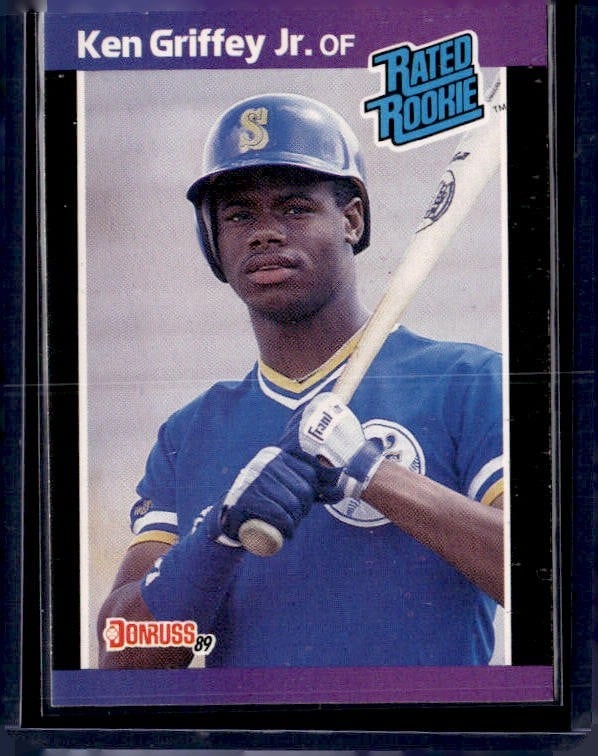 Ken Griffey Jr 3 Card Lot - 2 Rookies!!