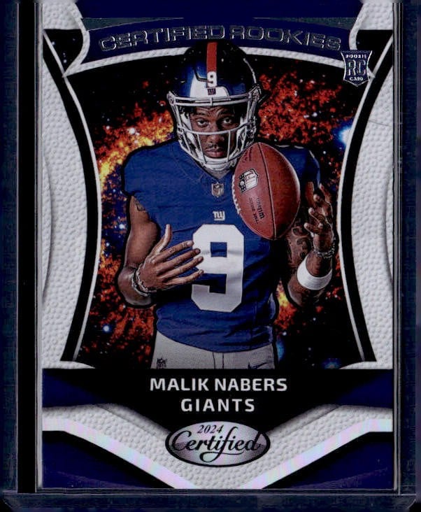 2024 Panini Certified #7 Malik Nabers Certified Rookies