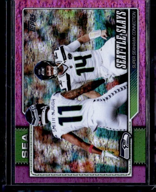 2026 Topps Flagship #294 Seattle Slays Pink Diamante Foil
