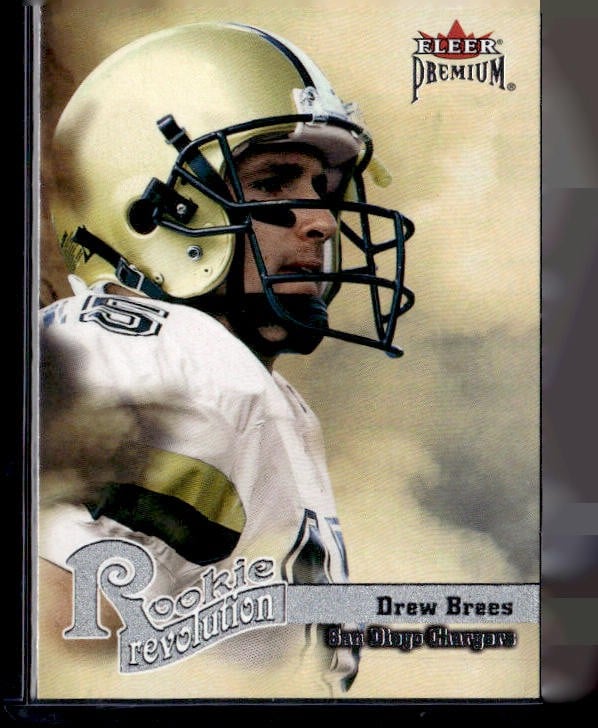 2001 Fleer Premium #3 RR Drew Brees Rookie Revolution
