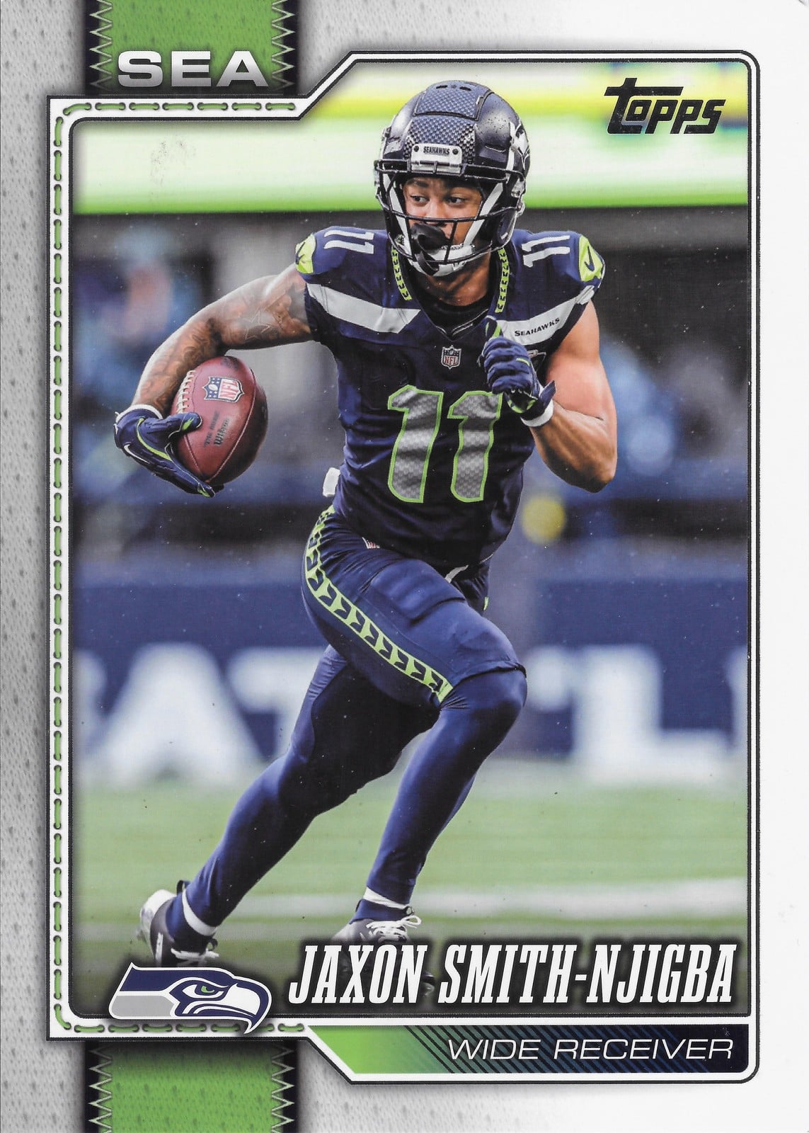 Oversized 5x7 2026 Topps Flagship #CEOC-23 Jaxon Smith-Njigba