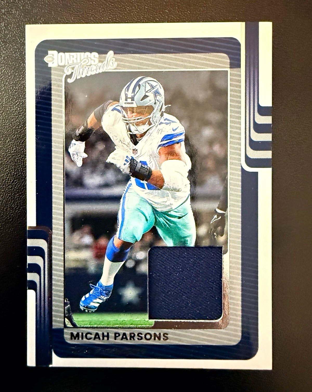 Micah Parsons 2025 Donruss Threads Memorabilia Cowboys #DTH-MPS