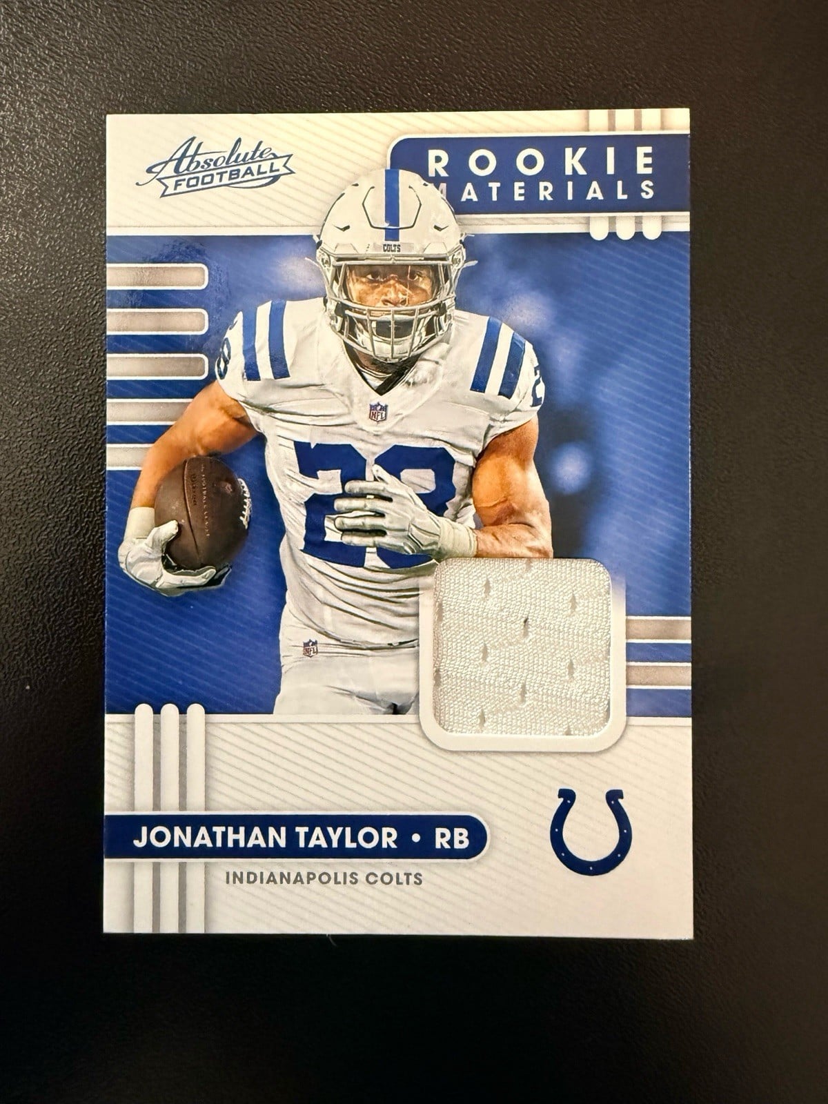 Jonathan Taylor 2020 - Absolute Rookie Materials #17 (MEM, RC)