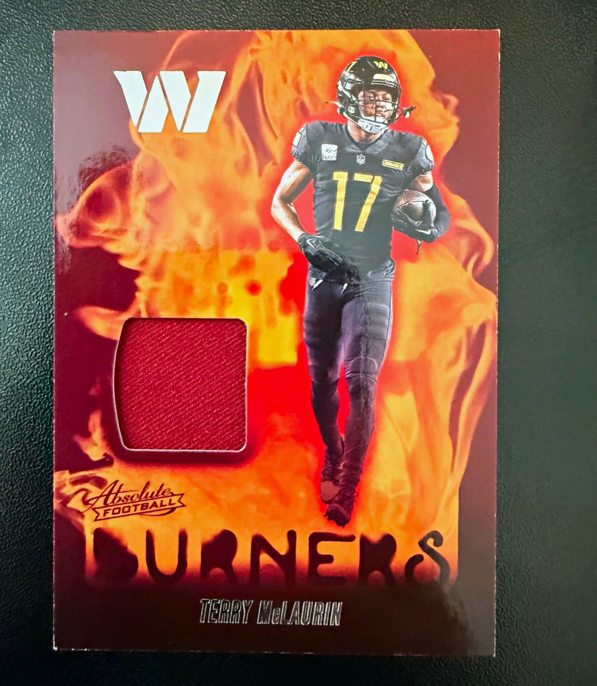 Terry McLaurin 2024 Absolute Burners MEM Insert #AB-TMN